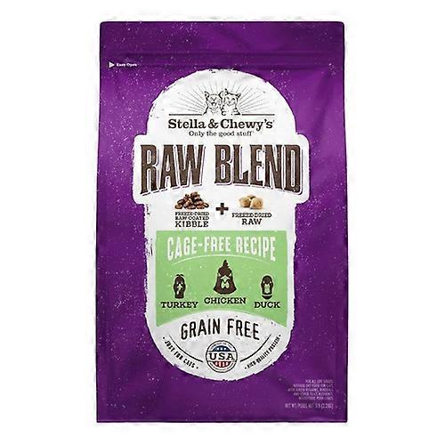 Stella & Chewy's Raw Blend Kibble Poultry Cat, 5 Lbs