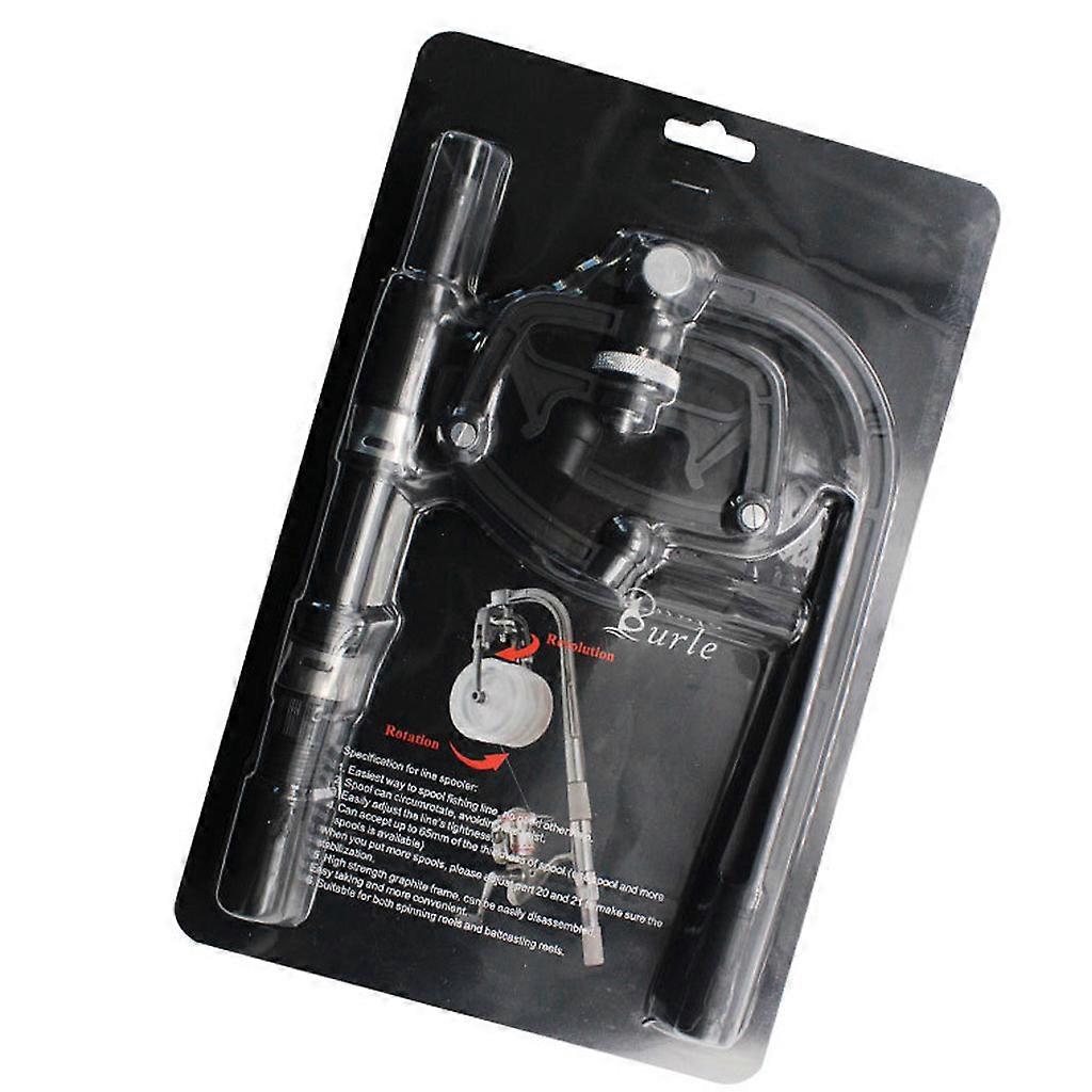 Fishing Line Winder Spooler Machine Spinning Reel Spooling Station System Multifunction Portable Manual Winding Coil Cable Adjustable Tools