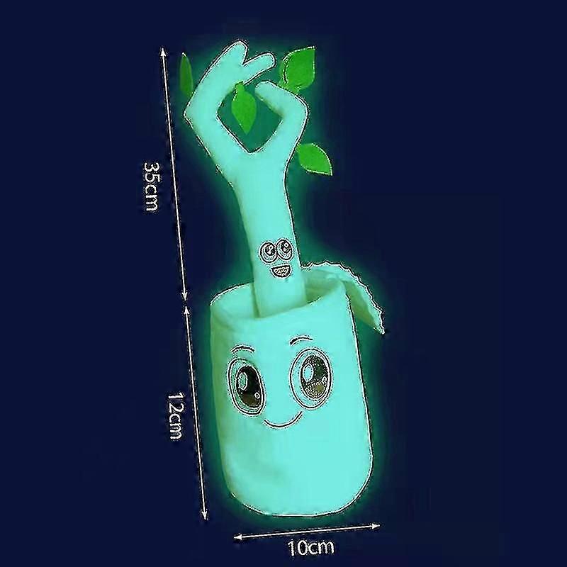 Glow In The Dark Plush Lanky Box Removable Soft Toy Children Gift Turned Doll