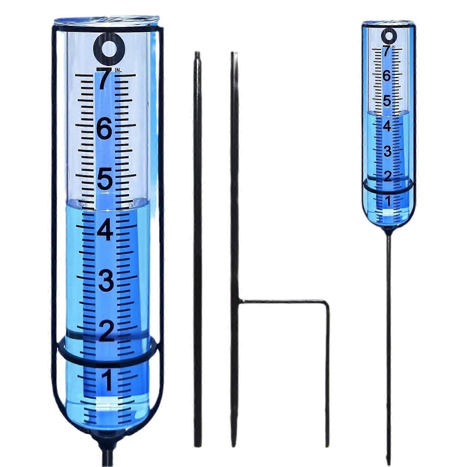 Rain Gauge Outdoor Rain Measuring Tool with Large Numbers