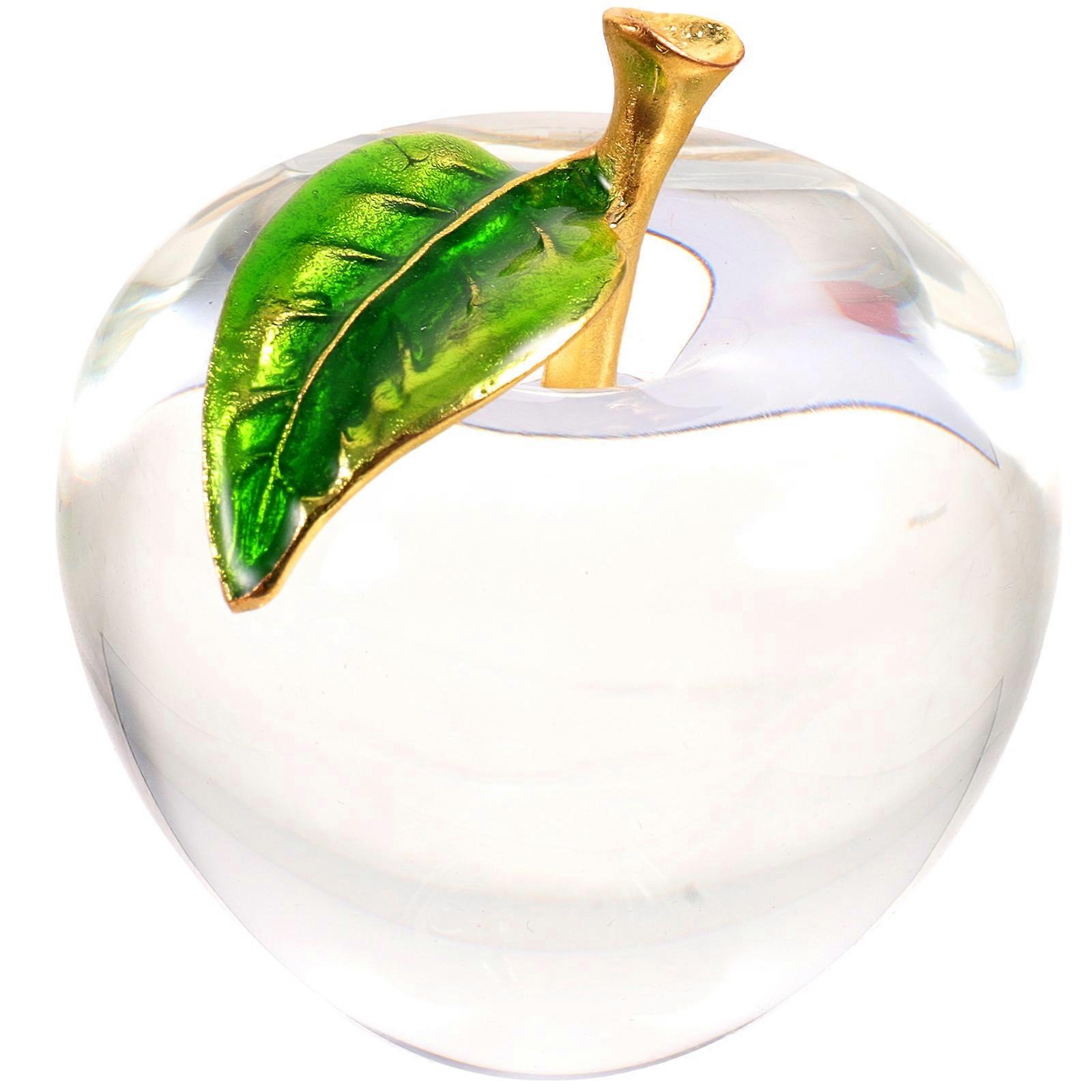 Feng Shui Crystal Apples, Functional Craft for Creating Happy Atmosphere