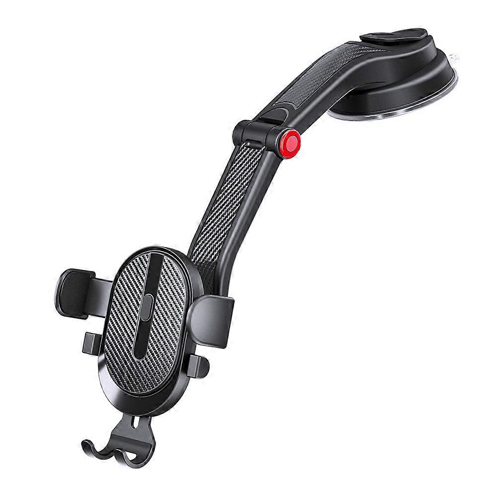 Suction Cup Car Phone Holder, Black