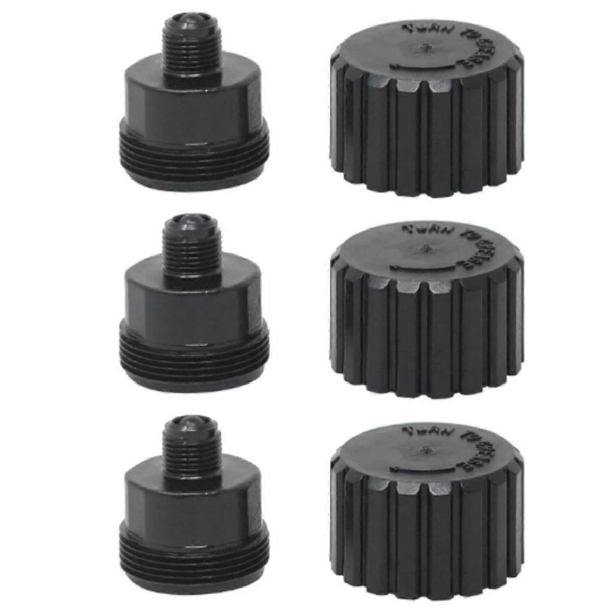 For 2133 Grease Cup Kit for Select Gray 2-Port and 3-Port Valves 3 Pcs