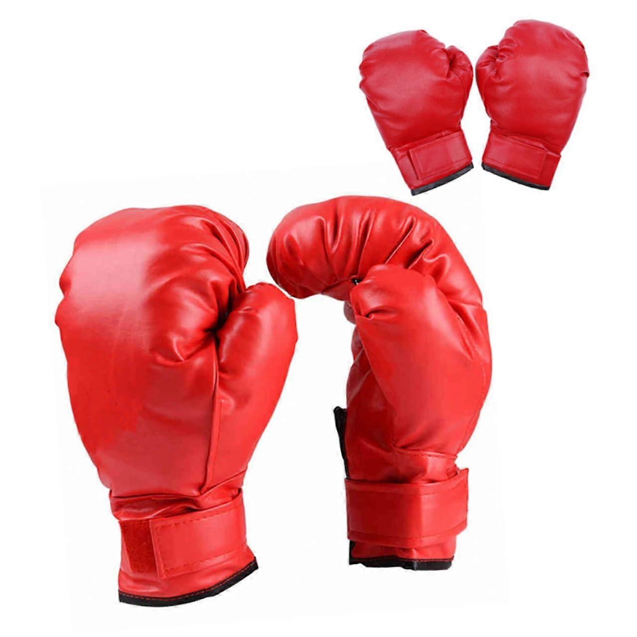 Boxing Gloves for Focus Gloves for Karate Muay Thai Training Orange