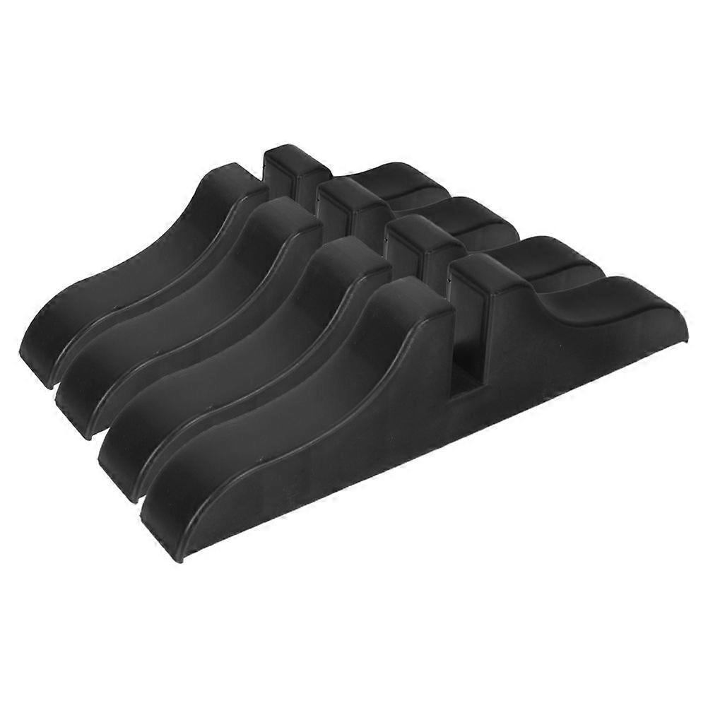 Staffa divisoria 4 pezzi Base divisoria ispessita Clip per schermo per ambienti resistenti all'usura Piedini del pannello divisorio Supporto divisorio Pannello divisorio per Home Office Suppl