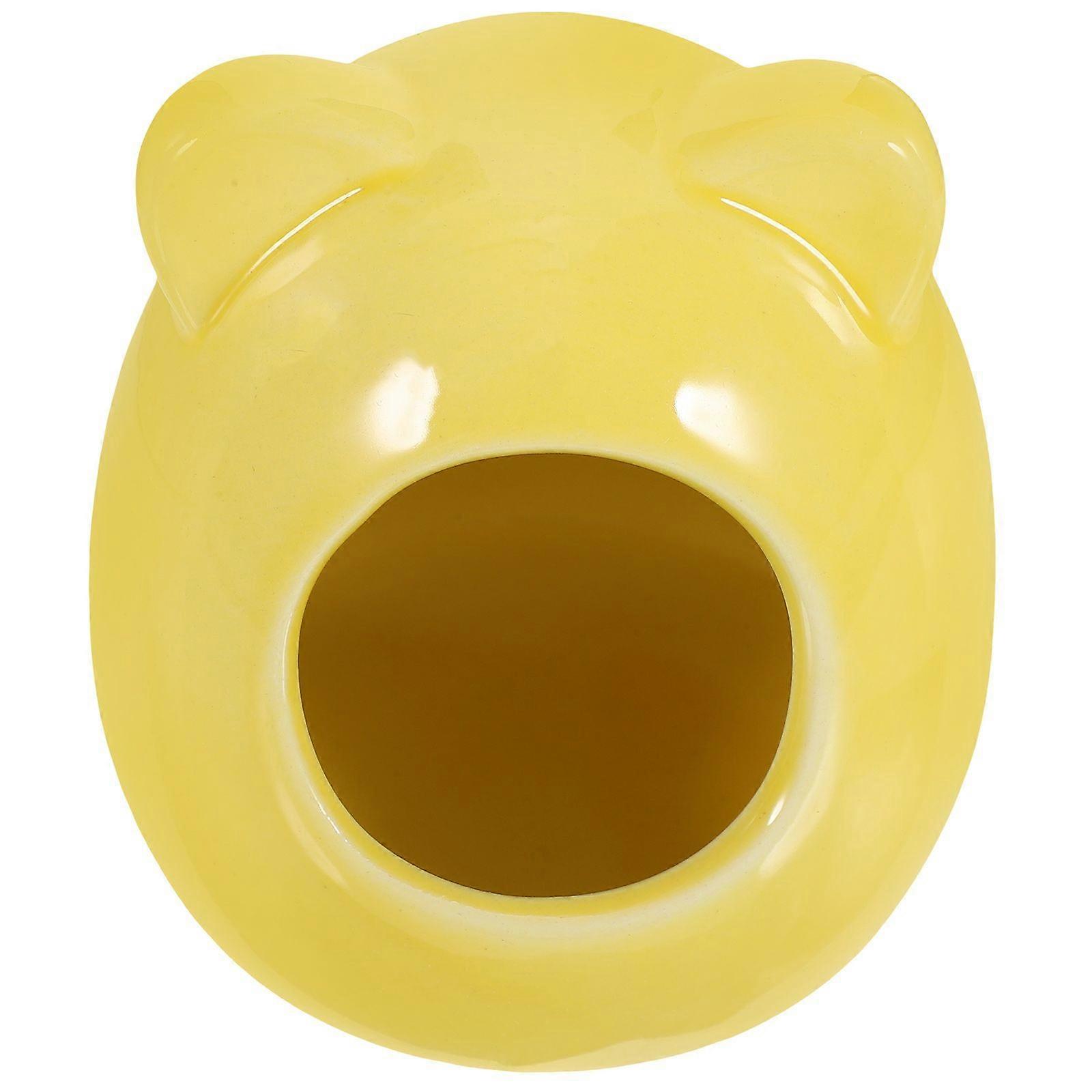 Ceramic Hamster Habitat Hideout Syrian Dwarf Hamster Ceramic House Mice Gerbils Nest