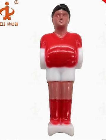 10Pcs Foosball Man Set Mini Foosball Table Soccer Player Figures Desk Soccer Player Dolls Foosball Table Replacement Parts Accessories A