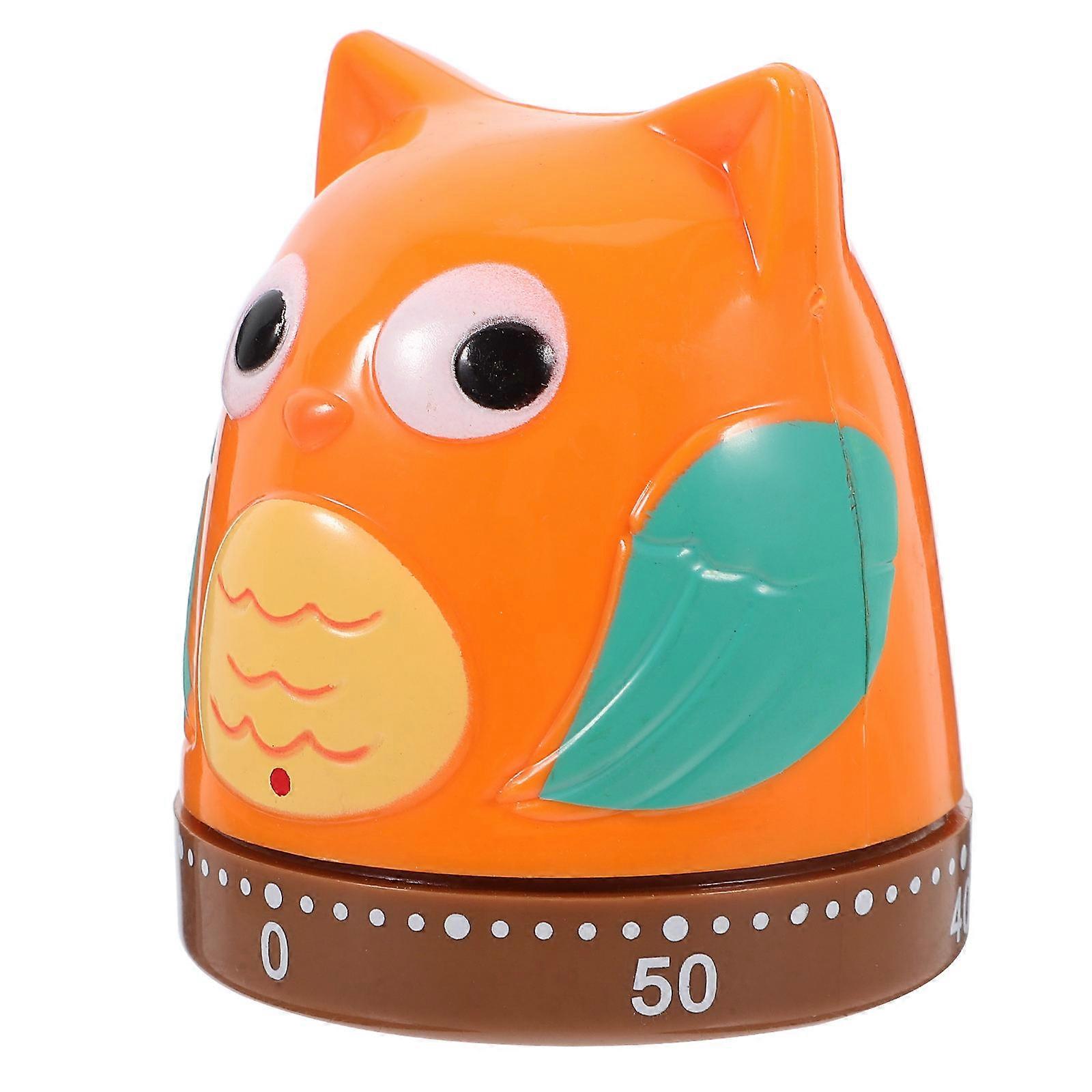 Cartoon Timer Owl Shape Iron Material Exercising Accessory 7.00X6.00X6.00CM 1Set