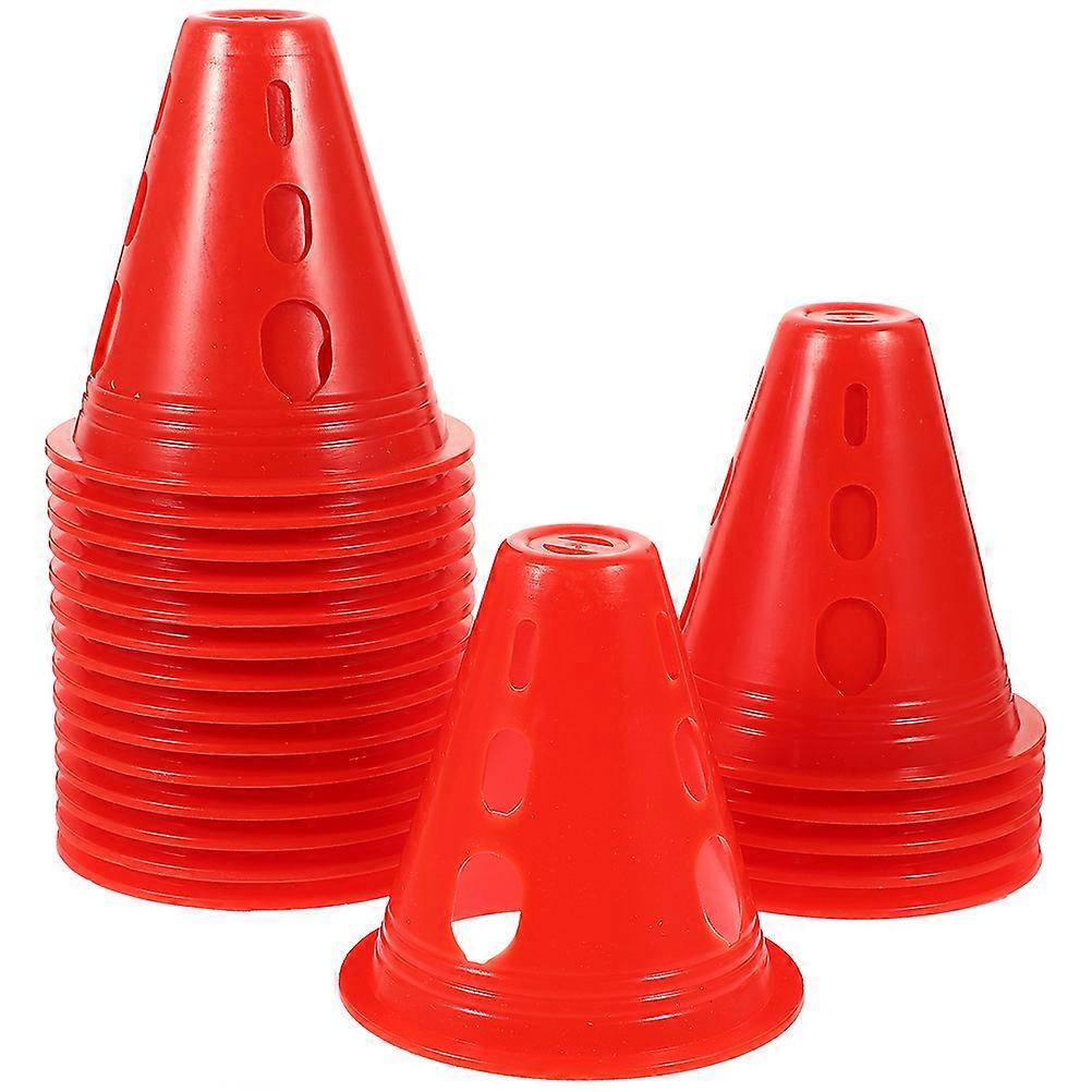 Agility Cones for Training Roller Skating Obstacle Training Cone Sports Enthusiasts .00X7.50X7.50CM 30Pcs