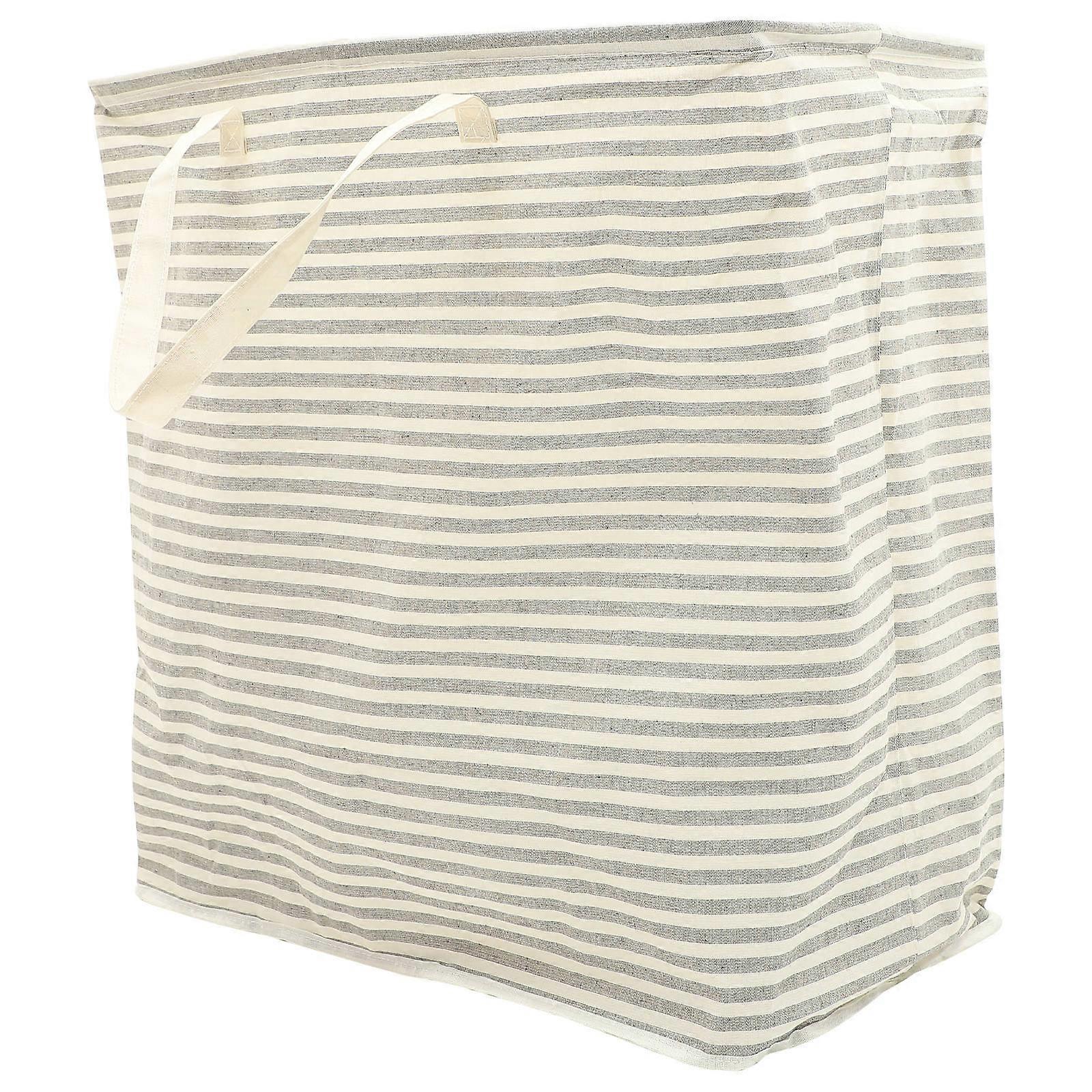 Clothes Basket for Bedroom Laundry Basket Folding Clothes Container Rectangular Linen Steel Wire Clothes Storage 1Set