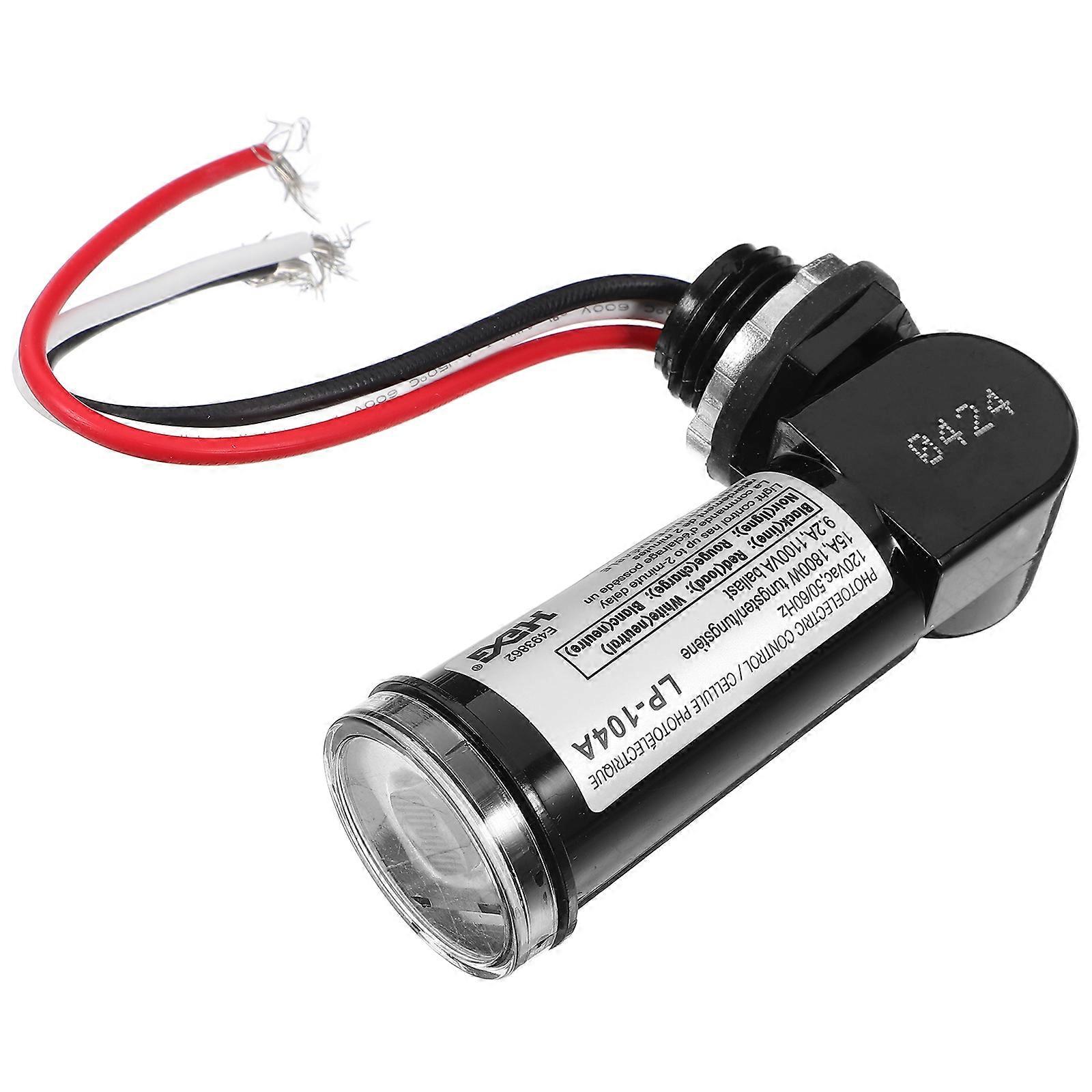 Photo Sensors Light Sensor For Outdoor Lighting Equipment Automatic Lighting Rectangular 1Pcs