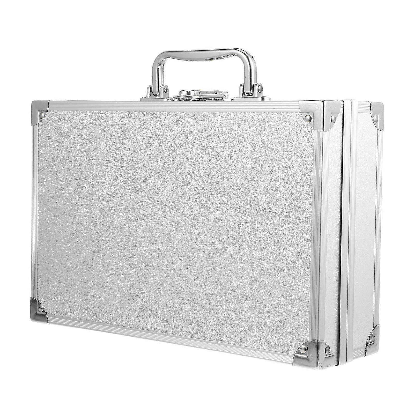Craftsman Carry Box Aluminum Alloy Portable Tool Storage Case for Files, Tools, and Instruments – Durable, Lightweight, Right Angle Design for Easy