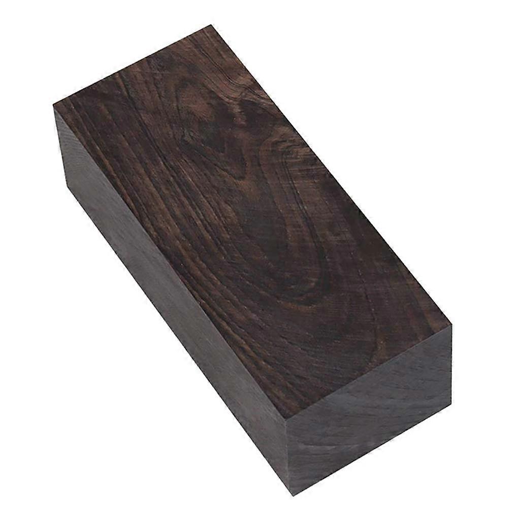 African Rare Blackwood Block for DIY Knife Handle Crafting - Premium Quality Wood Material, Durable, 4x1x1 Inches