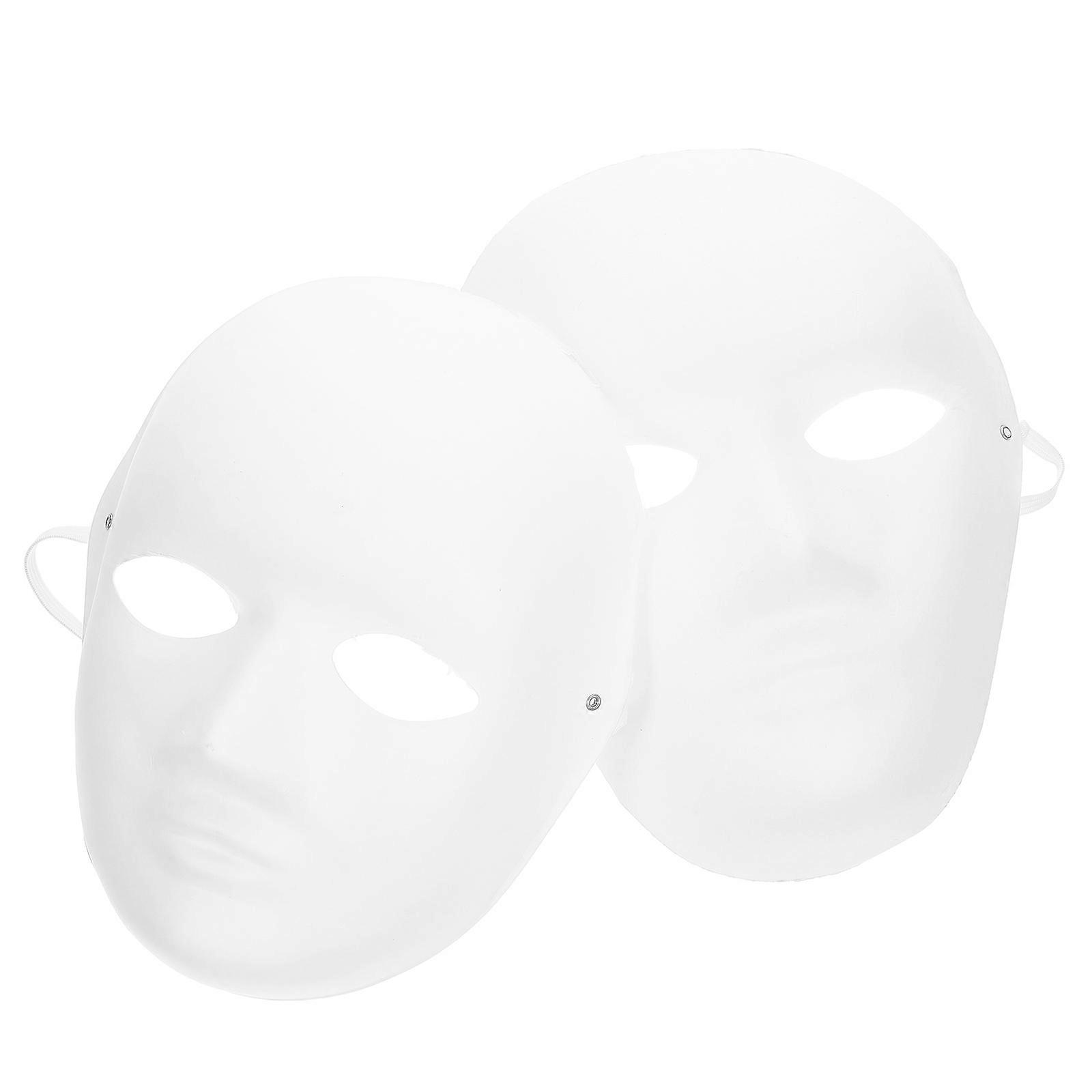 a polished and professional product description based on the title you provided:
**Blank Face Masks for DIY Decoration – Lightweight Paper