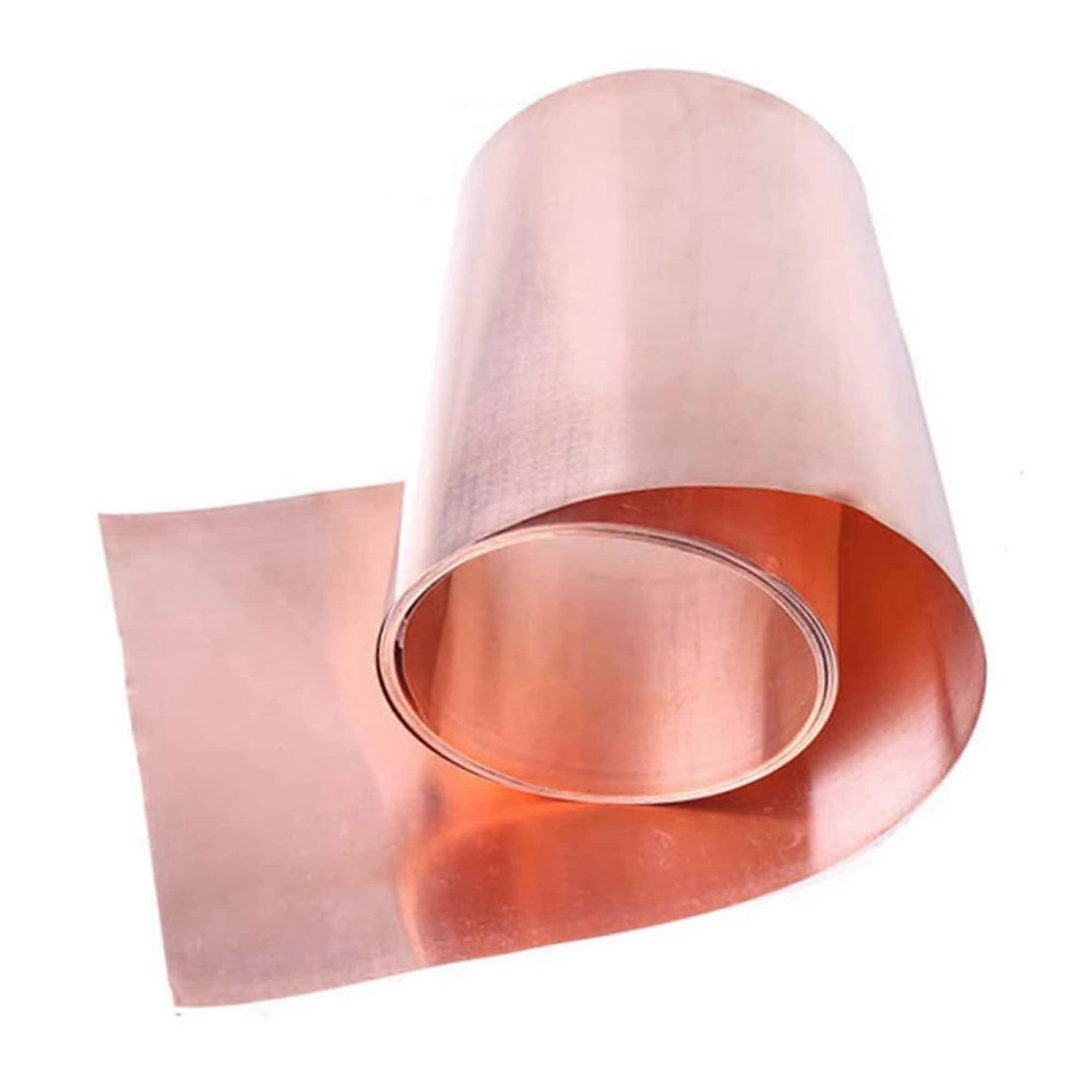 Pure copper foil sheet, thin Cu metal foil roll, highpurity copper strip/1pc 0.1x60x1000mm