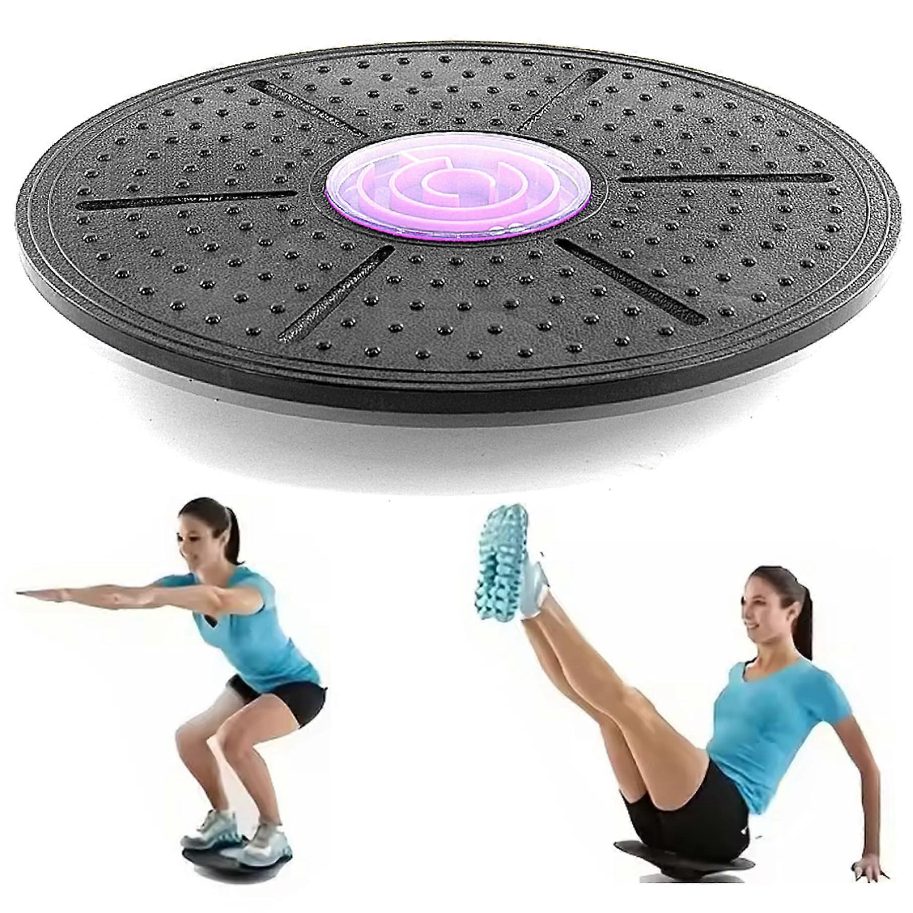 Balance Boards for Adults and , 14 Inch Round with Labyrinth for Core Strength, Stability