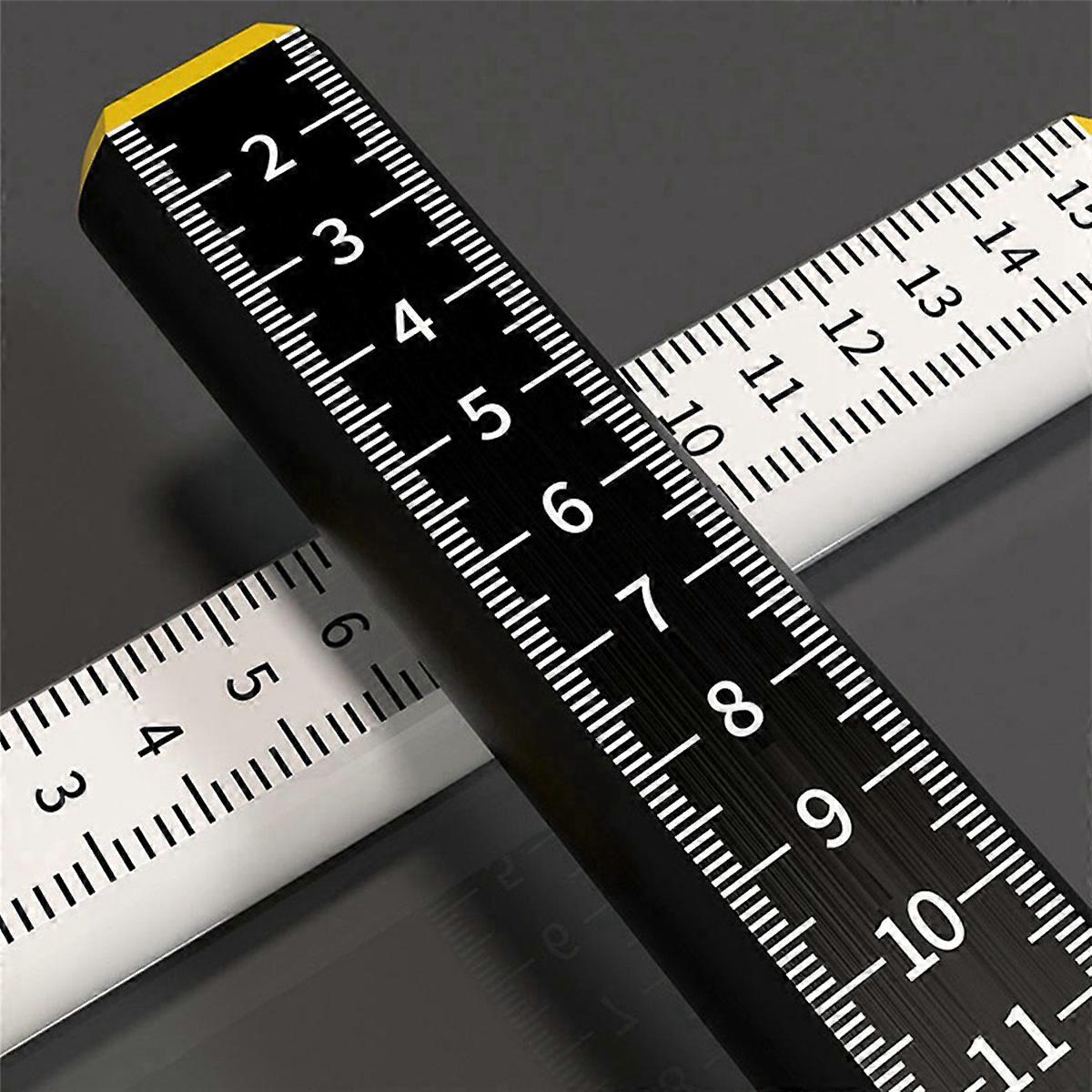 2Pcs Ceiling And Floor Tile Height Ruler, With Magnetic Base
