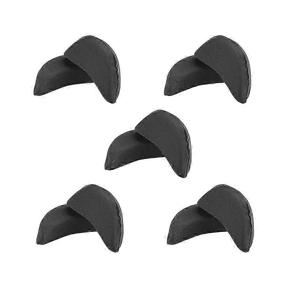 5 Pairs of Forefoot Sole Pads High-Heel Foot Brace Thicken Shoe Inserts Cushion Half Insoles