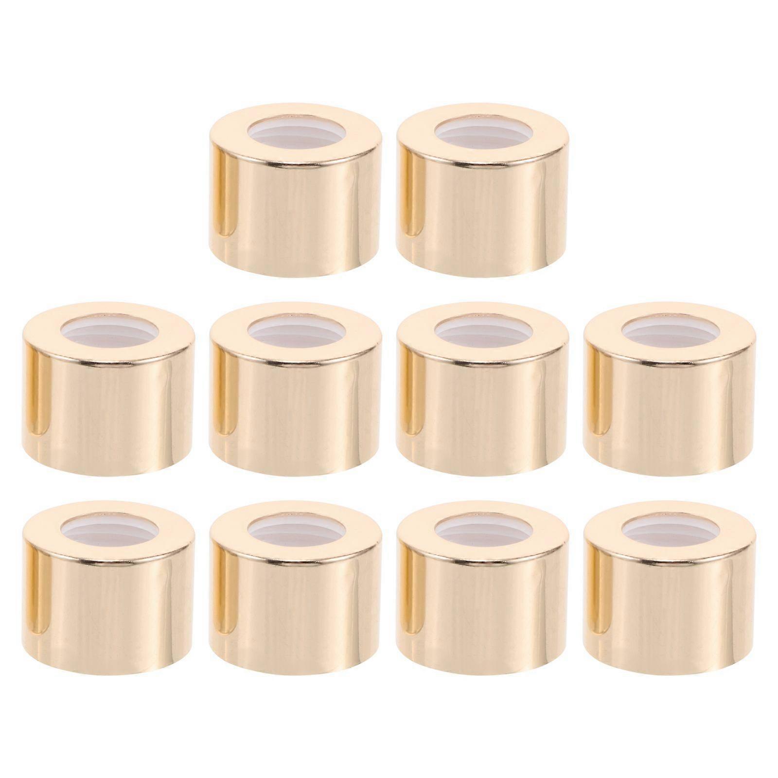 10pcs Diy Refillable Diffuser Bottle Lids Replacement Caps For Reed Diffusers Home Office Car Aromatherapy