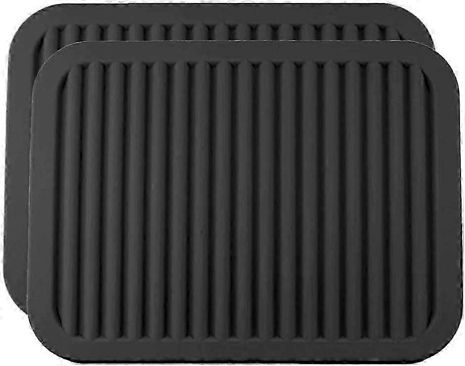 Silicone Warm Pad Trivet Mat (Black)