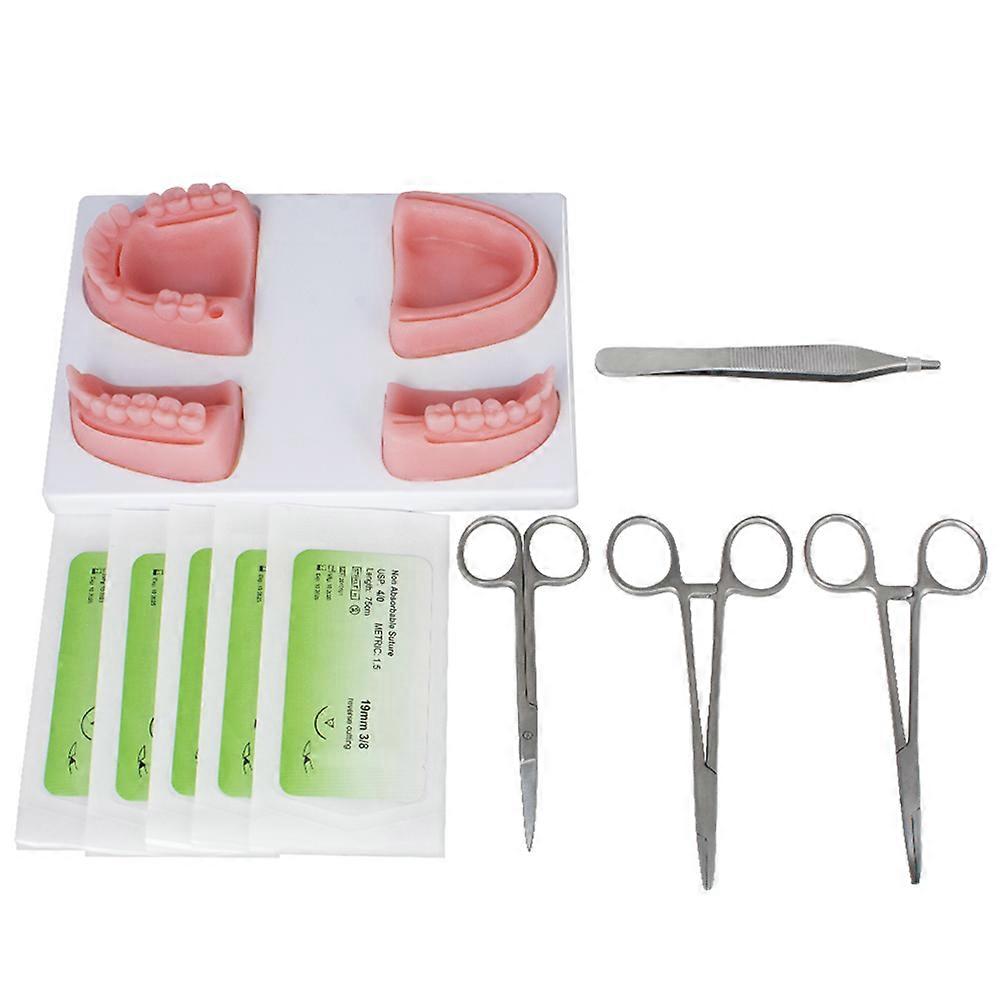 Educational Tool For Medical Training, Silicone Material Suture Practice Reusable Tear Resistant Pad Ideal For Demonstration Purpose And Veterinary