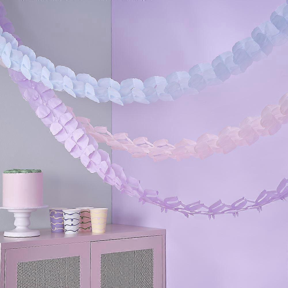 Pastel Honeycomb Garlands