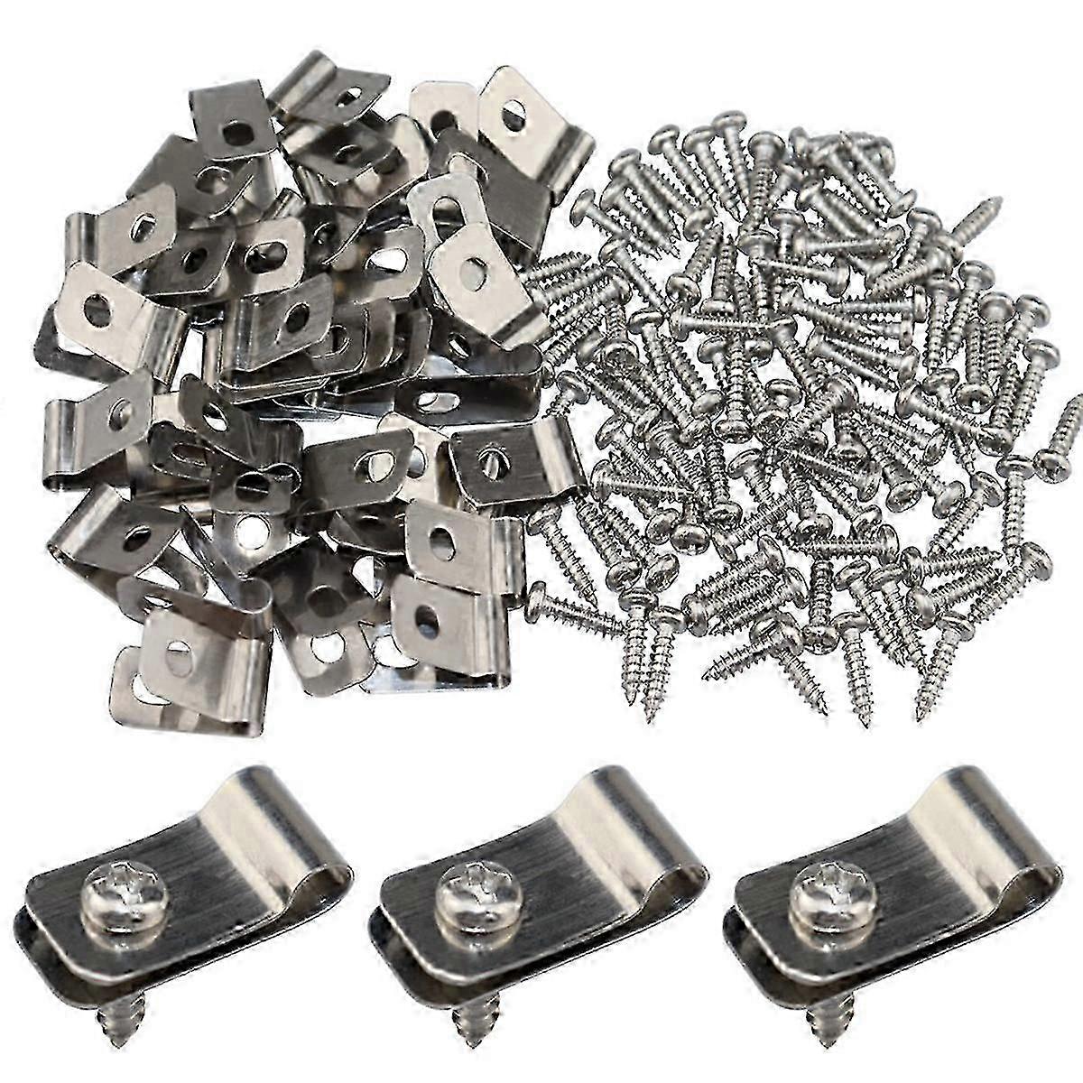 Draadafrasteringsclips, 100 stuks draadklemmen