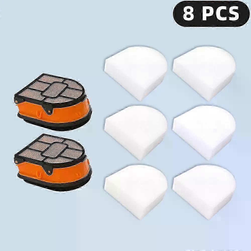 Compatible HydroVac Vacuum Parts Roller Brush Filter for Certain Brands