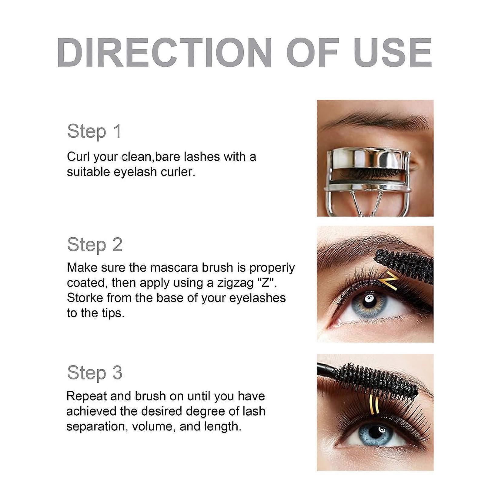 HANDAIYAN Waterproof Volumizing Thick and Long Mascara