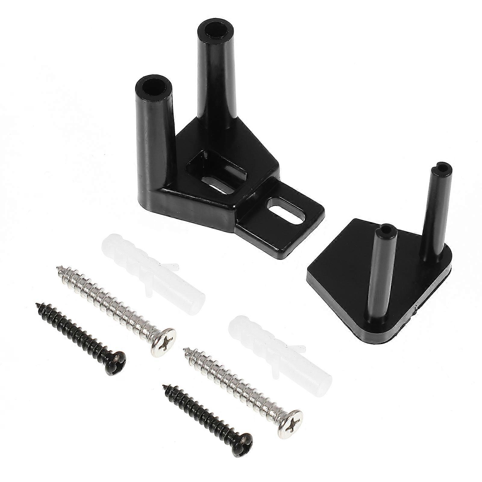 Barn Door Floor Guide and Stopper – Durable High Grade Hardware for Single & Double Bypass Closet Doors