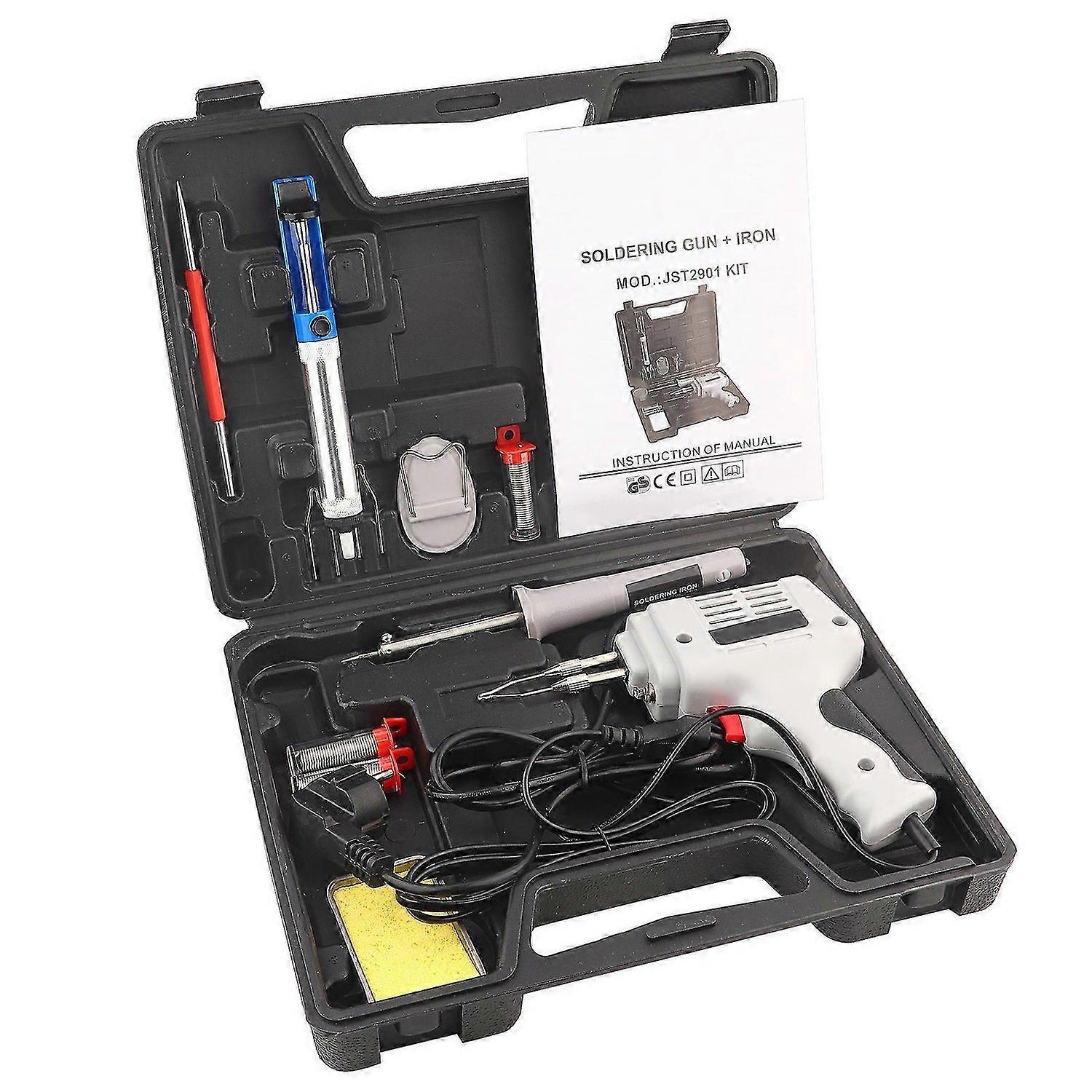 ABS Shell Copper Core Soldering Iron&Soldering Gun Set with Copper Heating Core