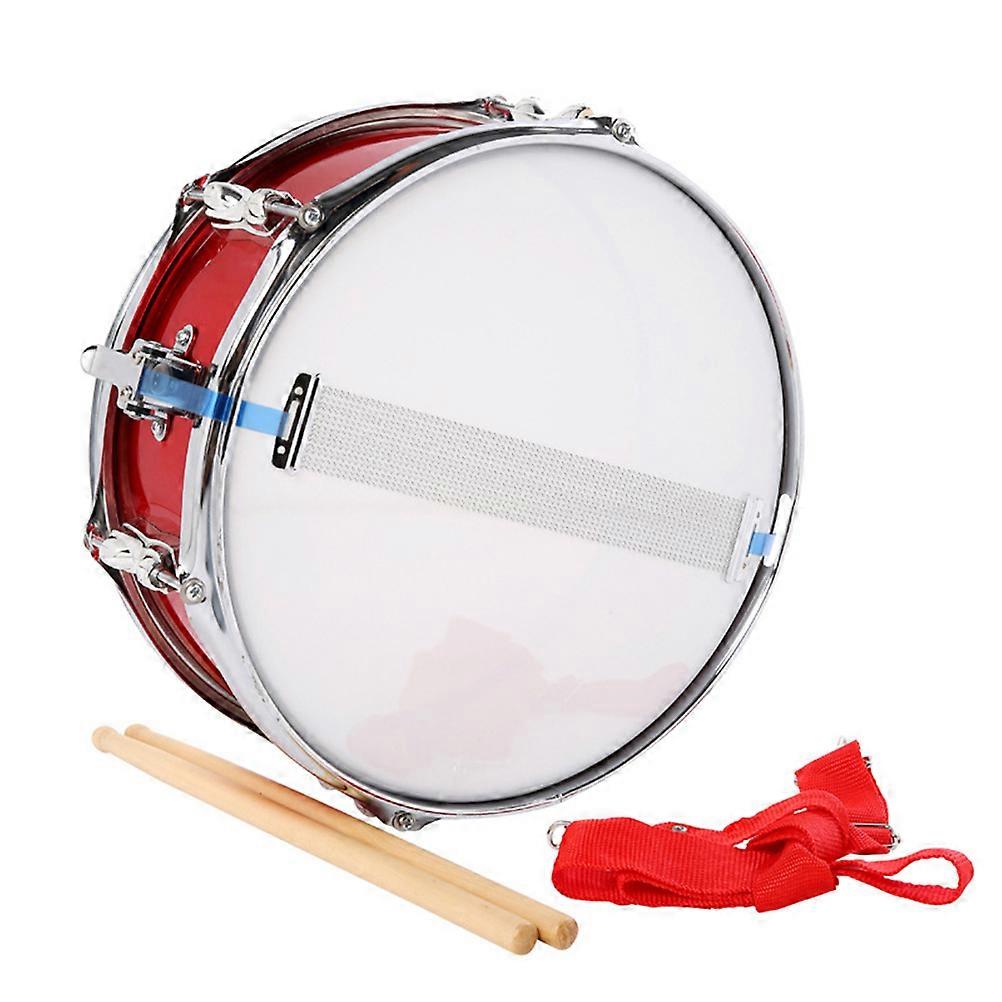 Snare Drum Kit Student Percussion Instrument Colorful Appearance Toy Drum For Developing Musical Talent .6x13x5.9in 1Pack