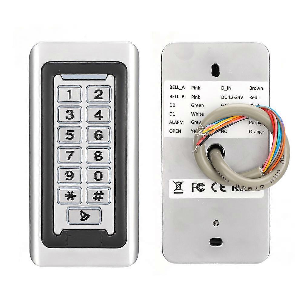Access Control Machine Card Password Metal Waterproof IP68 OutdoorID