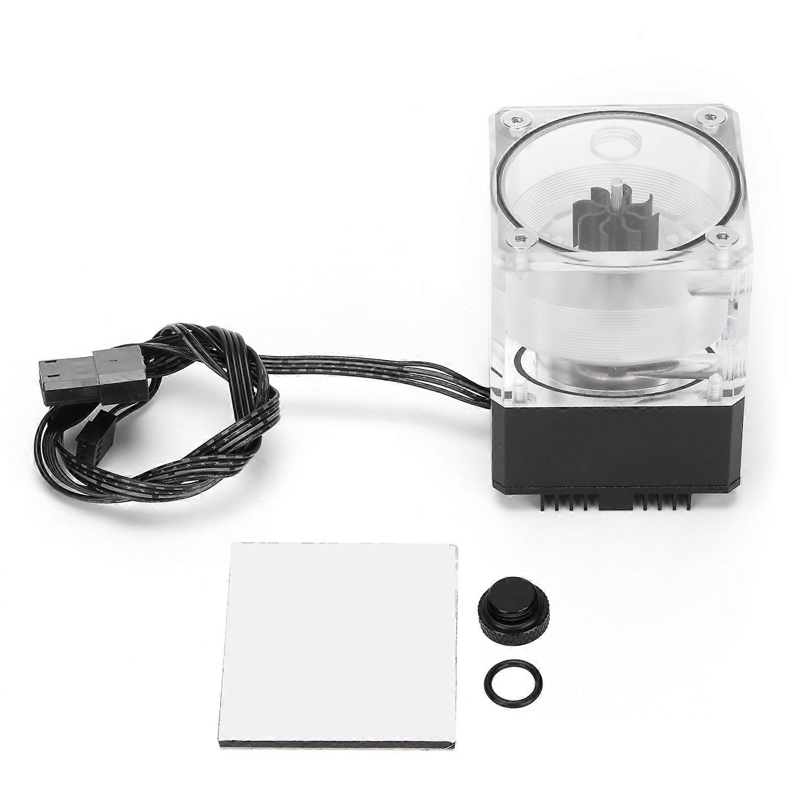 PC Water Cooling PUBQ2YT Integrated Sturdy Durable Computer Accessory with Flow Rate Indicator