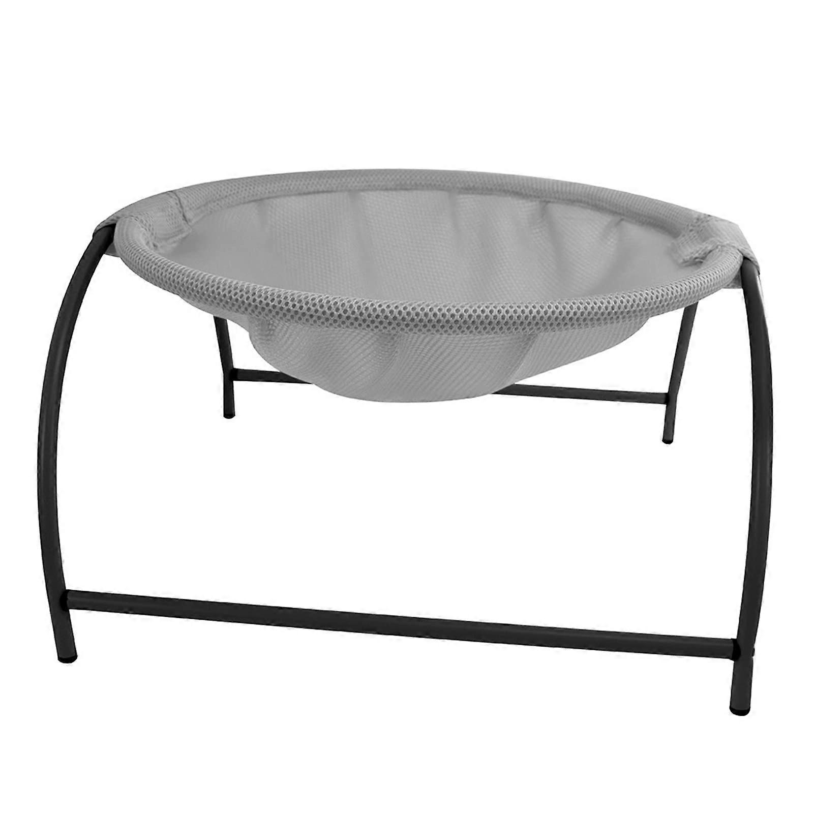 Pet carrier, round, thickened, soft, breathable, comfortable, for small cats and dogs, gray
