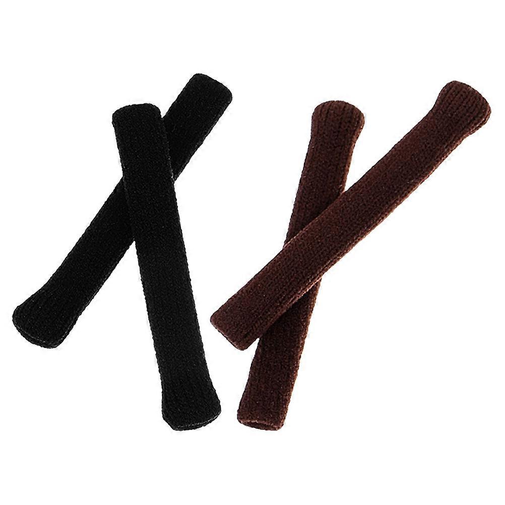 It looks like you're referring to a product description for **Skid Eyeglass Leg Sleeves** or **Eyewear Retainers**. These are accessories designed to