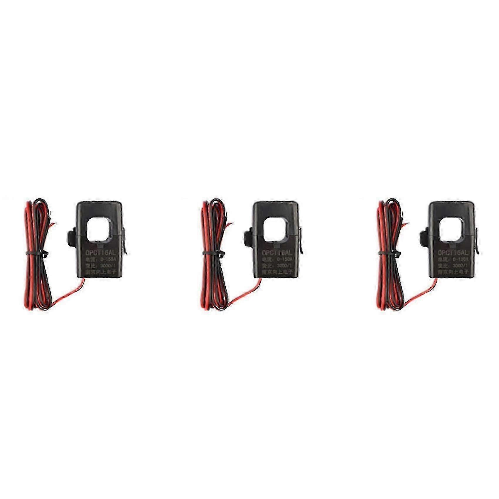 For 3X High Frequency Split Core Current Transformer OPCT16AL 3000/1 AC CT Clamp on Current Transformer