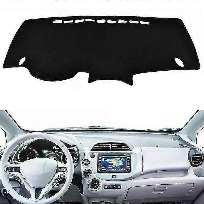 Car Dashboard Cover Mat Pad Fit For Honda Fit Jazz 2009-2012 2013 Fit Shuttle 2011-2014 Dashmat Sunshade Dash Rug Carpet Accessories