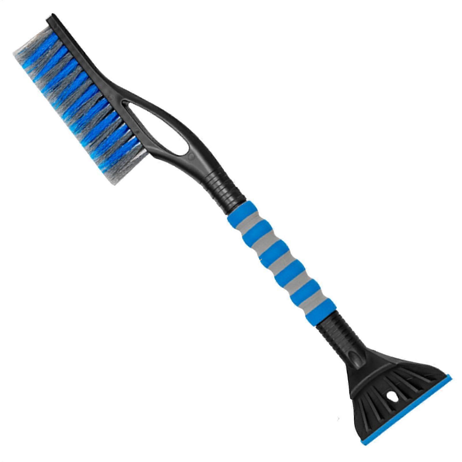 Auto Snow Removal Tool No Scratches, Ice Snow Brush Strong Lightweight Scraper for Car, Truck in Blue