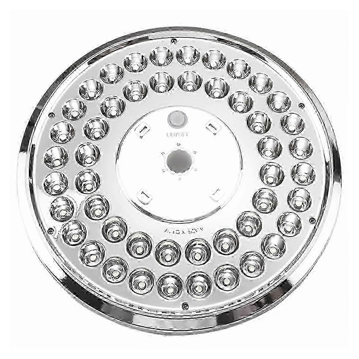 48個のLEDを備えた太陽光発電の旗竿ライト、ガーデンヤード用の防水屋外スポットライトシルバーSZRH AB