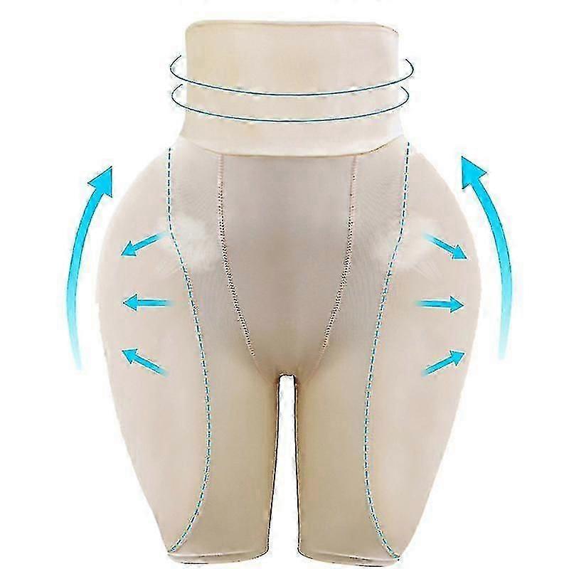Silicon Butt Pads Lifter Chiloti, Burete căptușite femei Cap la cap Hip Up căptușit Enhancer de control căptușite Chiloti Boyshorts pentru femei