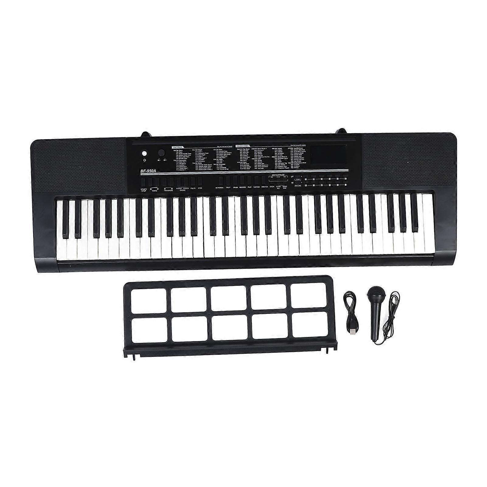 Electronic Keyboard Piano Portable 61 Keys Digital Keyboard Piano for Practice Performance