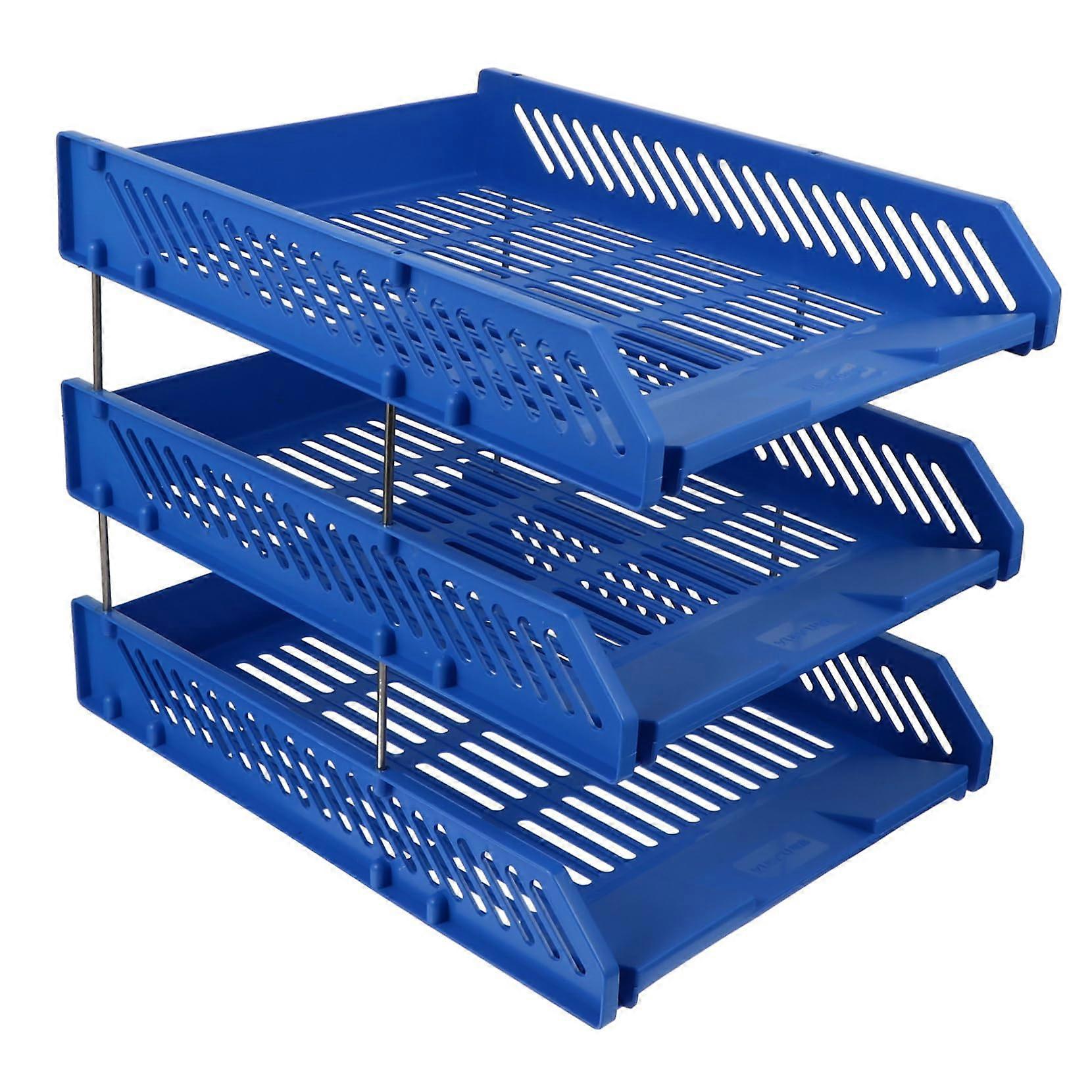 1Piece Document Tray Stackable Desk Organizer for Office, Durable and Modern Design, Keeps Your Workspace Neat