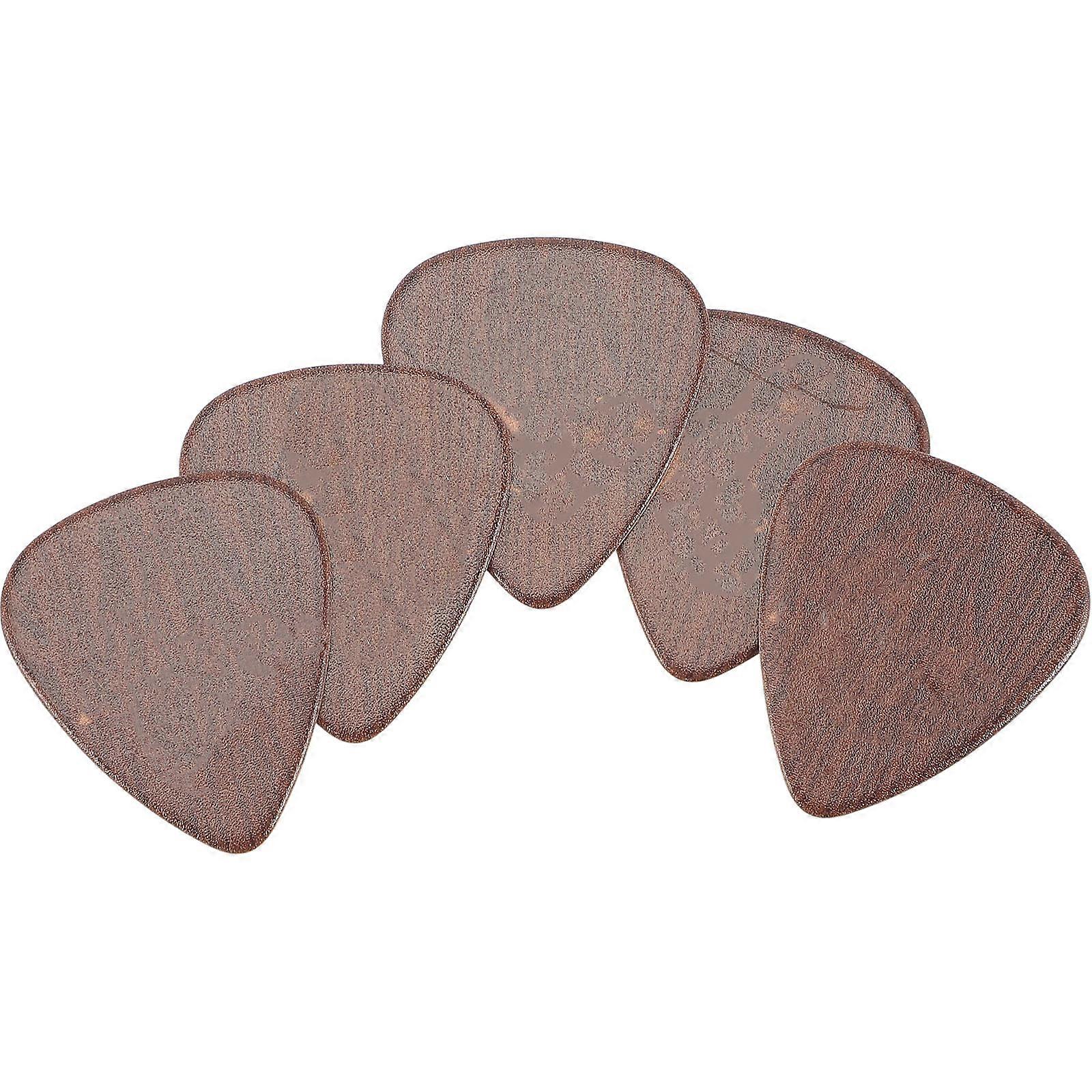 Wooden Guitar Picks Set – Lightweight, Durable Plectrums for Acoustic & Electric Guitar Practice – Ergonomic Design, Portable Music Accessories for
