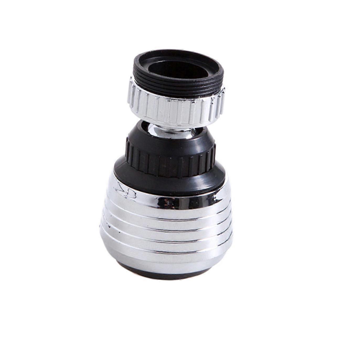 Rotatable Abs Water Faucet Attachment with Water-Saving Aerator, Flexible Filter for Clean Water, Compatible with Kitchen Sinks