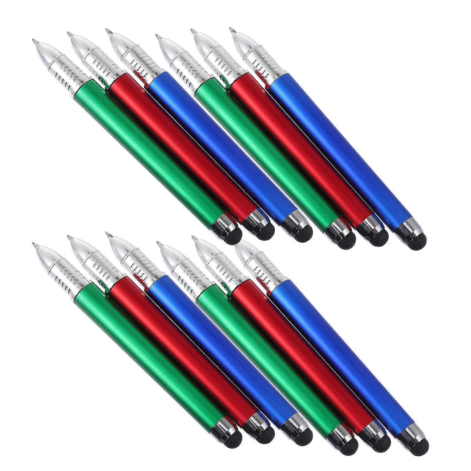 Delicate Touchscreen Pencil Tablet Pen For Touchscreen Devices Assorted Color 14.5X1X1CM Writing 10Pcs