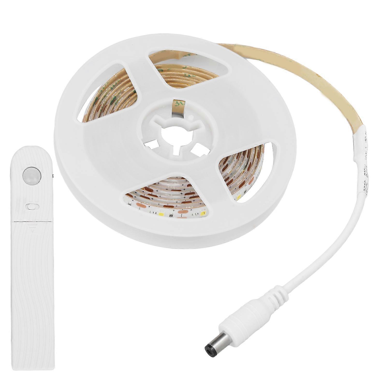 2.2yd Motion Sensor LED Strip Light 3 Brightness Automatic Turn On Motion Activated Bed Light 