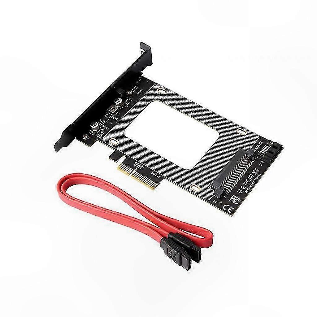 U.2 PCI-E Expansion Card SFF-8639 to SSD Riser Card PCI-E 3.0 X4 SATA Adapter High Power Self-Powered The NVME Standard
