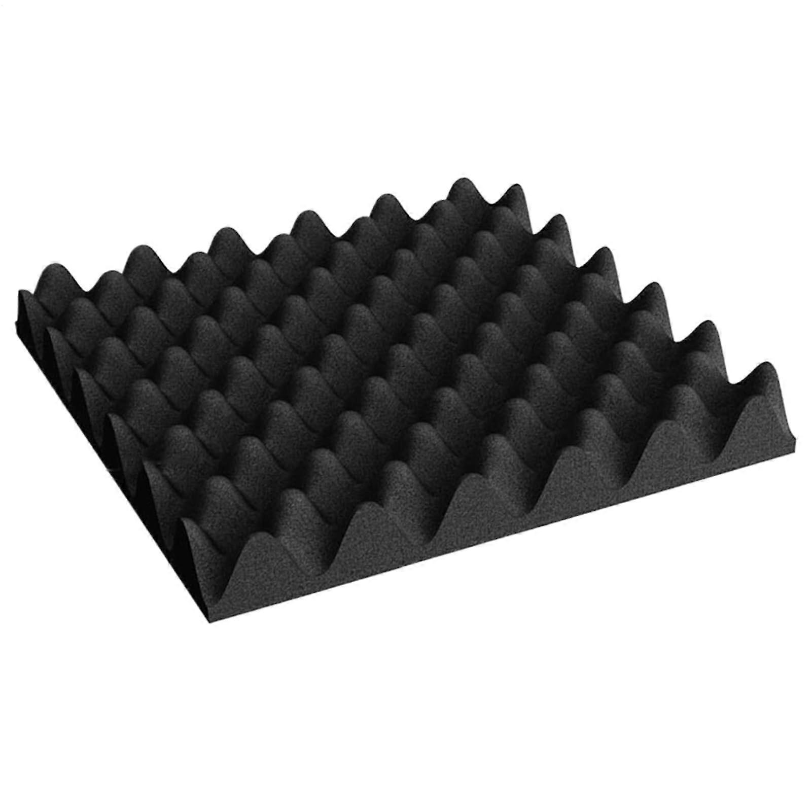 Soundproof panels, soundabsorbing foam for walls Fireproof selfadhesive 30x30x2.5 cm