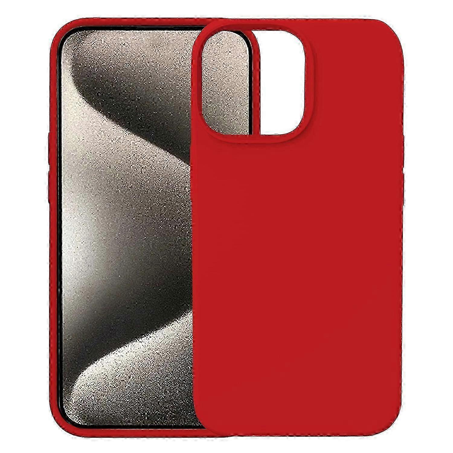 Solid Color Liquid Silicone + PC Phone Cover Case for Iphone iPhone 13 Pro